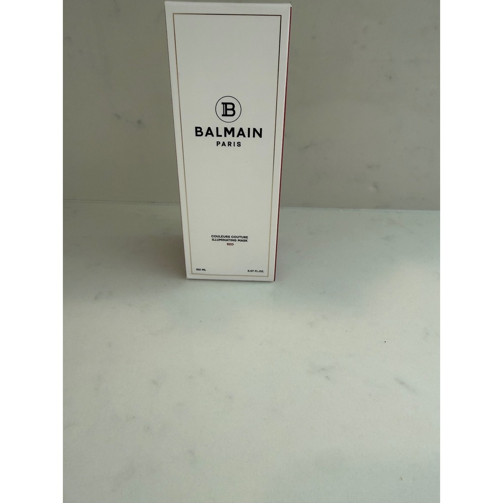 Balmain Paris Couleurs Couture Illuminating Mask Red 150ml 5.07oz Hair Treatment